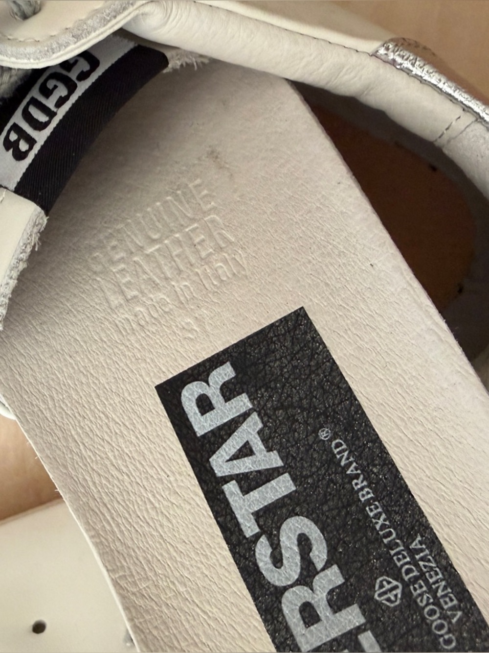 Golden Goose Hi Star platform sneakers silver star - Picture 15 of 17